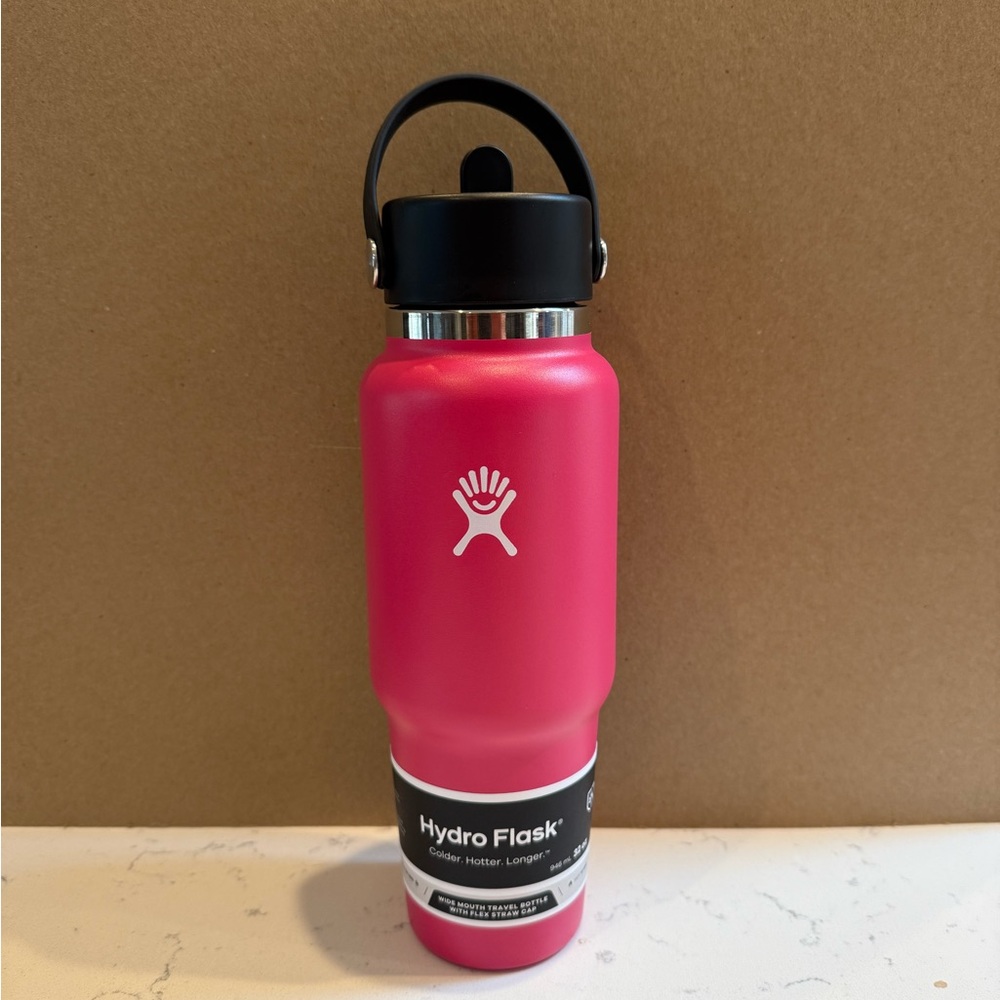 Hydro Flask 32oz Zinnia Pink Insulated Tumbler